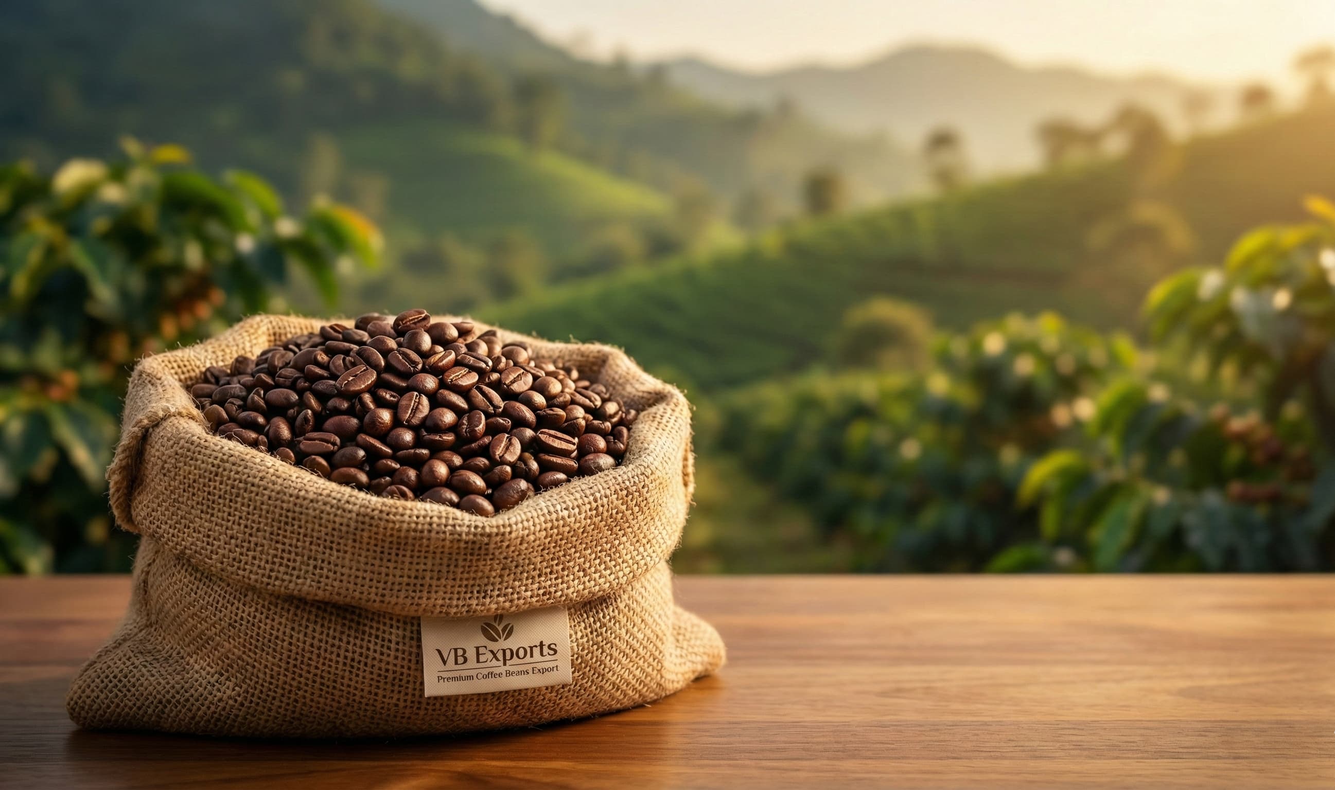 Premium Indian coffee beans